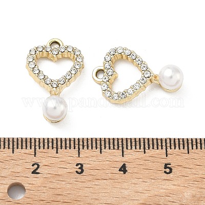 Подвески из сплава и страза&nbsp;ALRI-D303-14G-01-1