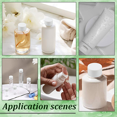 ПП пластиковые винтовые крышки&nbsp;AJEW-WH0248-773B-1