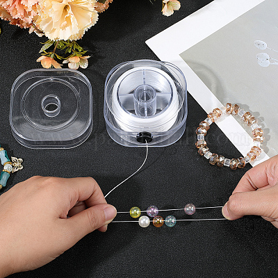 1 рулон кристально чистой эластичной нити&nbsp;EW-PA0001-02B-1