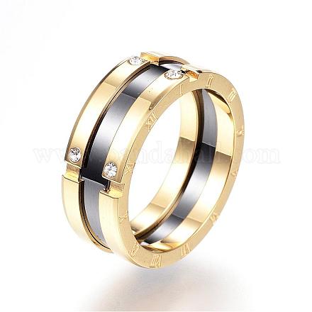 304 Stainless Steel Wide Band Rings RJEW-G074-02-16mm-1