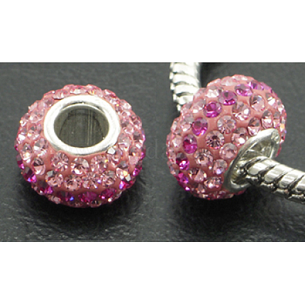 Kristall europäischen Stil Perlen X-SS020-G-1-1