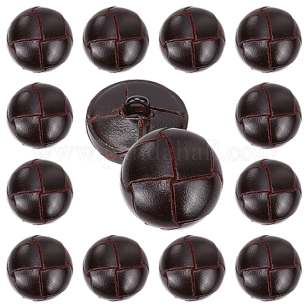 12 Stück Lederknöpfe&nbsp;BUTT-HY0001-26A-1