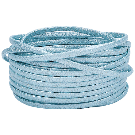 10м складной шнур из блестящей искусственной кожи&nbsp;OCOR-GF0004-11G-1