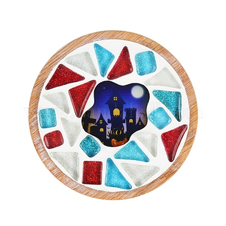 Kits de estera de la taza del mosaico del tema de halloween diy DIY-I066-01-1