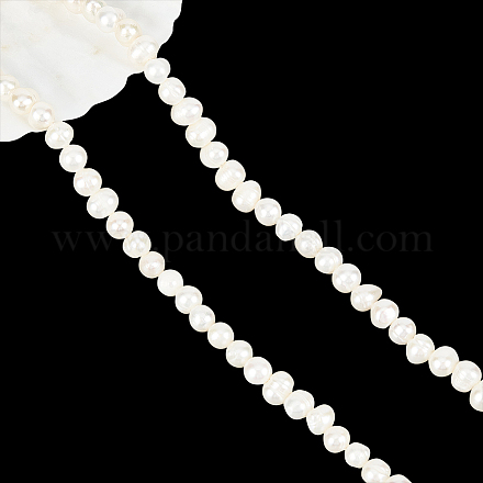 NBEADS About 60 Pcs Grade A Natural Cultured Freshwater Pearl Beads PEAR-NB0002-21-1