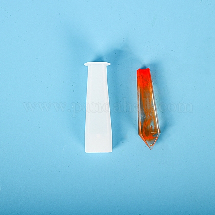 Moules en silicone cristal pendule DIY-P010-06-1