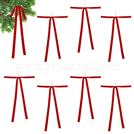 8 шт. бархатные аксессуары для одежды&nbsp;HJEW-MA00039-1