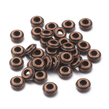 Tibetan Style Spacer Beads X-RLF0556Y-1