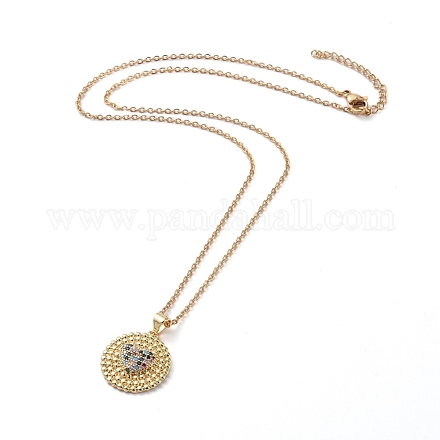 304 Stainless Steel Chain Necklaces NJEW-G335-21G-1