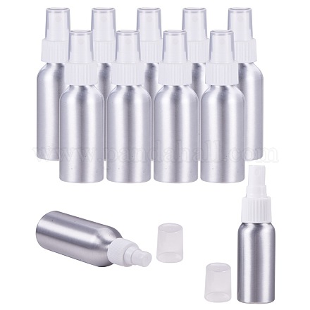 Pandahall Elite nachfüllbare Aluminiumflaschen MRMJ-PH0001-06-1