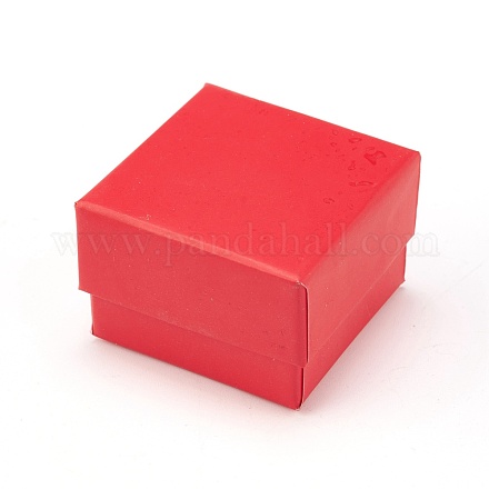 Cajas de cartón para pendientes de joyería CBOX-L007-005D-1