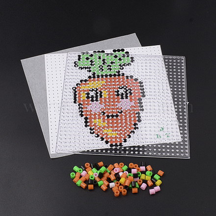 Bricolaje cuentas melty hama beads abalorios conjuntos: los hama beads DIY-S033-009-1