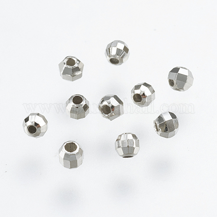 925 стерлингов серебряные шарики Spacer X-STER-K037-040A-1
