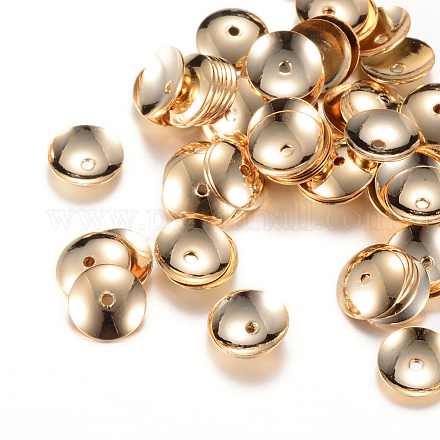 Apetalous Brass Bead Caps KK-R037-89KC-1