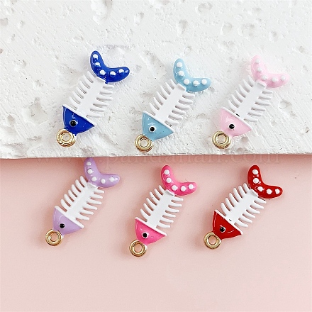 Подвески из эмали и сплава ENAM-A012-17A-G-1