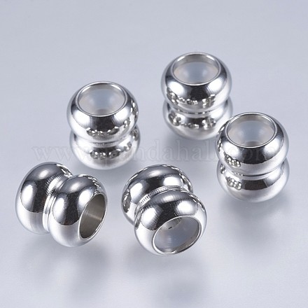 201 Stainless Steel Beads X-STAS-F145-05-1