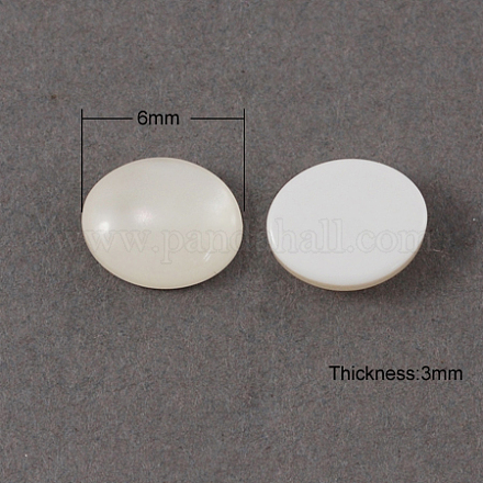 Resin Cabochons CRES-R075-61-1