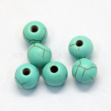 Perles de turquoise synthétique TURQ-S283-28A-1