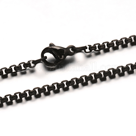 Colliers avec chaîne en 304 acier inoxydable STAS-L164-04B-1
