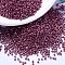 MIYUKI Delica Beads, Cylinder, Japanese Seed Beads, 11/0, (DB1849) Duracoat Galvanized Magenta, 1.3x1.6mm, Hole: 0.8mm, about 10000pcs/bag, 50g/bag