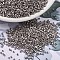 MIYUKI Delica Beads, Cylinder, Japanese Seed Beads, 11/0, (DB0338) Matte Palladium Plated, 1.3x1.6mm, Hole: 0.8mm, about 10000pcs/bag, 50g/bag