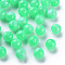 Acrylic Beads, Imitation Gemstone, Round, Medium Spring Green, 8mm, Hole: 1.8mm, about 2000pcs/500g