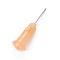 Plastic Fluid Precision Blunt Needle Dispense Tips, BurlyWood, 7.5x6.5x30mm, Inner Diameter: 4mm, Pin: 0.5mm