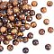Grade AB Natural Tiger Eye Round Beads Strands, 10~10.5mm, Hole: 1.2mm, about 36pcs/strand, 15.5 inch, 2 strands
