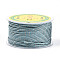 11M Polycotton Braided Cord, for Wall Hanging, Crafts, Gift Wrapping, Aqua, 2.5mm, about 12.03 Yards(11m)/Roll