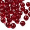K9 Glass, Imitation Austrian Crystal Beads, Grade AAA, Faceted(128 Facets), Round, Dark Red, 10mm, Hole: 0.9~1mm