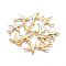 304 Stainless Steel Links connectors, Swallow, Golden, 17.2x19.8x1mm, Hole: 1mm