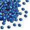 Preciosa® Crystal Hotfix Flatback Stones, Czech Crystal, Round(438 11 612 Chaton Rose VIVA 12 ®), 60310 Capri Blue, SS6(1.9~2.1mm)
