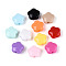 Opaque Acrylic Beads, Flower, Mixed Color, 14x15x7.5mm, Hole: 2.5mm, about 304pcs/500g