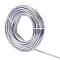 Round Aluminum Wire, Silver, 4 Gauge, 5mm, 500g/bundle