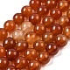 Природного сердолика нитей бисера&nbsp;G-N0006-12mm-17-2