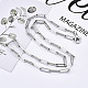 Brass Paperclip Chains MAK-S072-14B-P-4