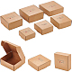 Benecreat 24 pz 6 stili di carta con scatole di caramelle in pvc CON-BC0002-15A-1