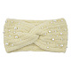 Acrylic Fiber Knitted Yarn Warmer Headbands COHT-PW0002-21F-1