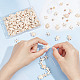 Sunnyclue 200 pieza de perlas sintéticas teñidas de turquesa y magnesita G-SC0002-41-3