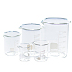ガラス計量カップツール  目盛り付きカップ  透明  容量：250ml（8.45fl.oz） CAND-PW0002-031D-1