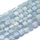 Chapelets de perles en aigue-marine naturelle G-L552N-06-1