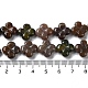 Chapelets de perles en agate indienne naturelle G-N418-D03-01-5