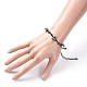 Bracelets de perles tressées réglables en corde de nylon unisexe BJEW-JB04887-01-5