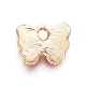 Light Gold Plated Alloy Charms X-ENAM-L029-06C-2