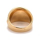 Ионное покрытие (ip) 304 толстое кольцо из нержавеющей стали с пентаграммой для женщин RJEW-A005-03G-3