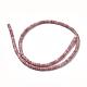 Natural Rhodonite Beads Strands G-F631-A26-2