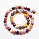 Natural Mookaite Beads Strands G-G542-12mm-05-2