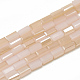 Electroplate Glass Beads Strands EGLA-Q101-B01-1