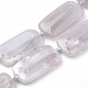 Calcédoine bleue naturelle chapelets de perles G-T105-17-1