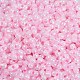 Непрозрачные цвета блестящие стеклянные бусины&nbsp;X1-SEED-K010-04G-2